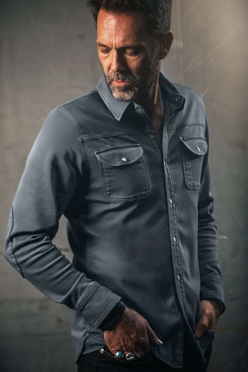 Sunday Shirt Storm Blue sold by &SONS