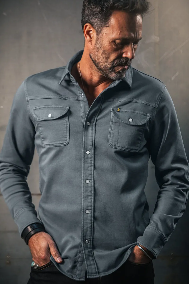 Sunday Shirt Storm Blue sold by &SONS product image thumbnail 3