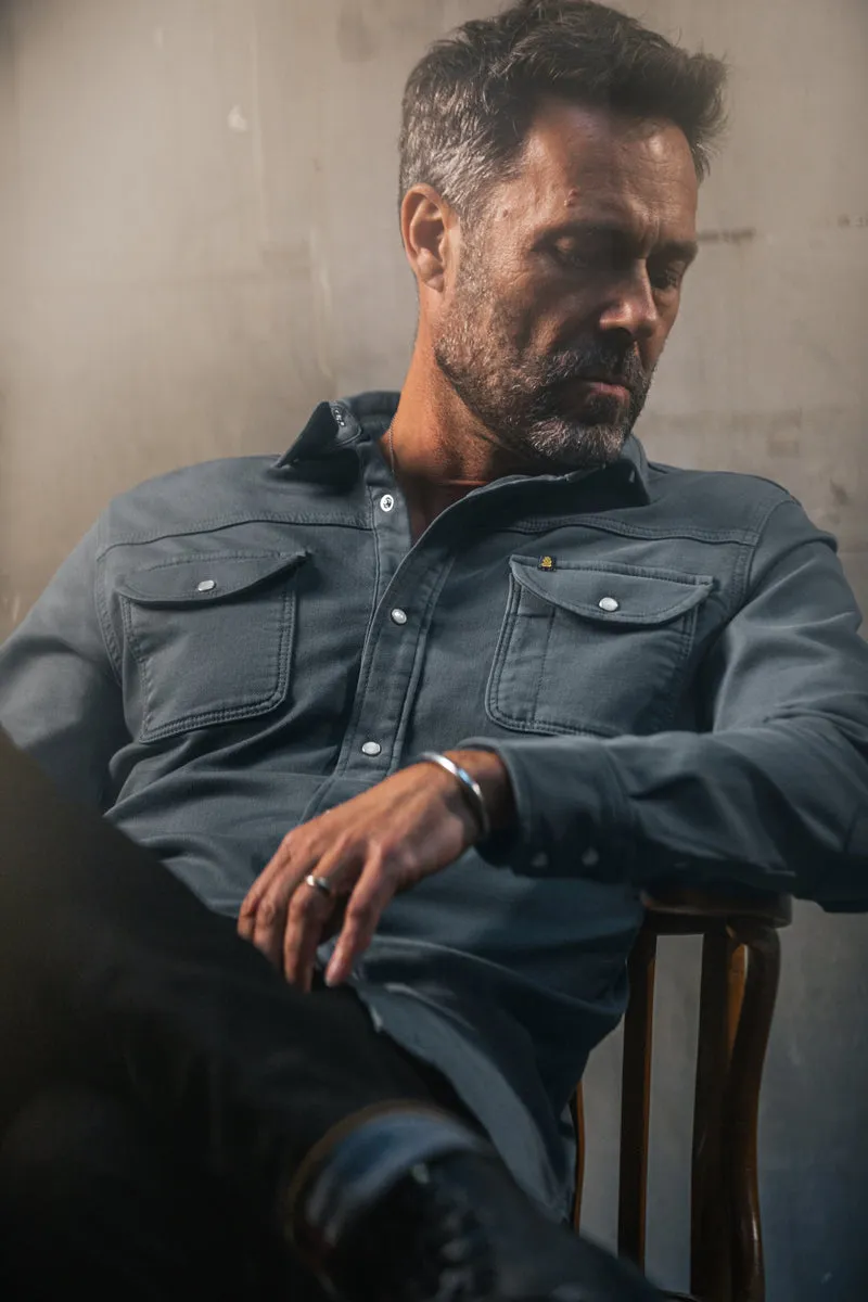 Sunday Shirt Storm Blue sold by &SONS product image thumbnail 4