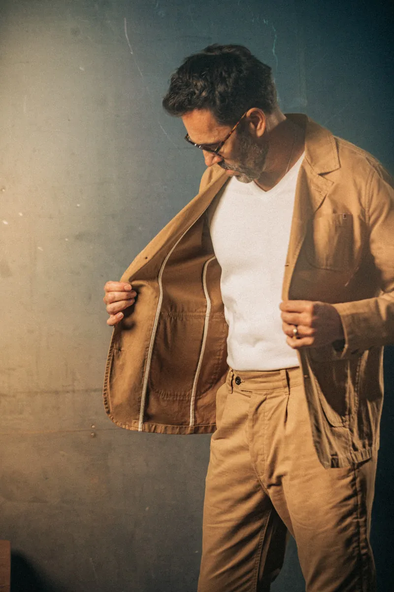 Hemingway Suit Trousers Tan sold by &SONS product image thumbnail 2
