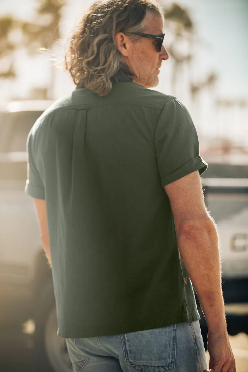 Coast Shirt Forest Green sold by &SONS product image thumbnail 3