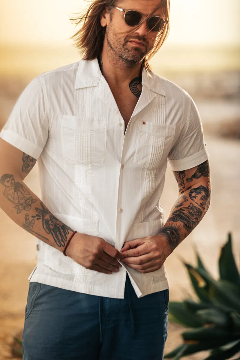 Hampton Shirt Off White sold by &SONS