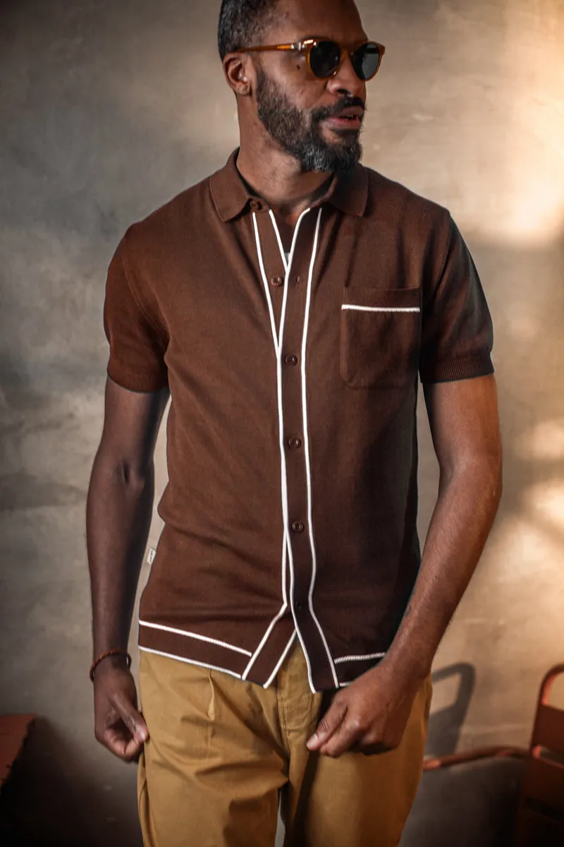 &SONS Dean Polo Brown sold by &SONS product image thumbnail 2