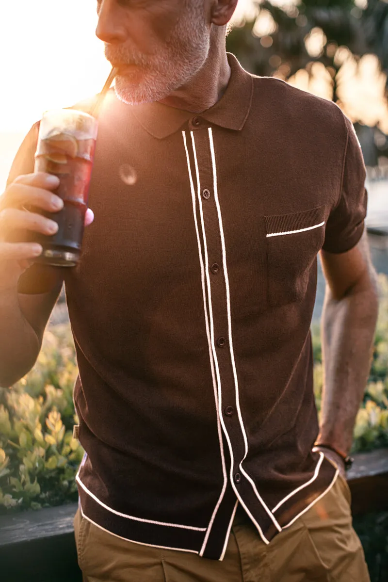 &SONS Dean Polo Brown sold by &SONS product image thumbnail 4
