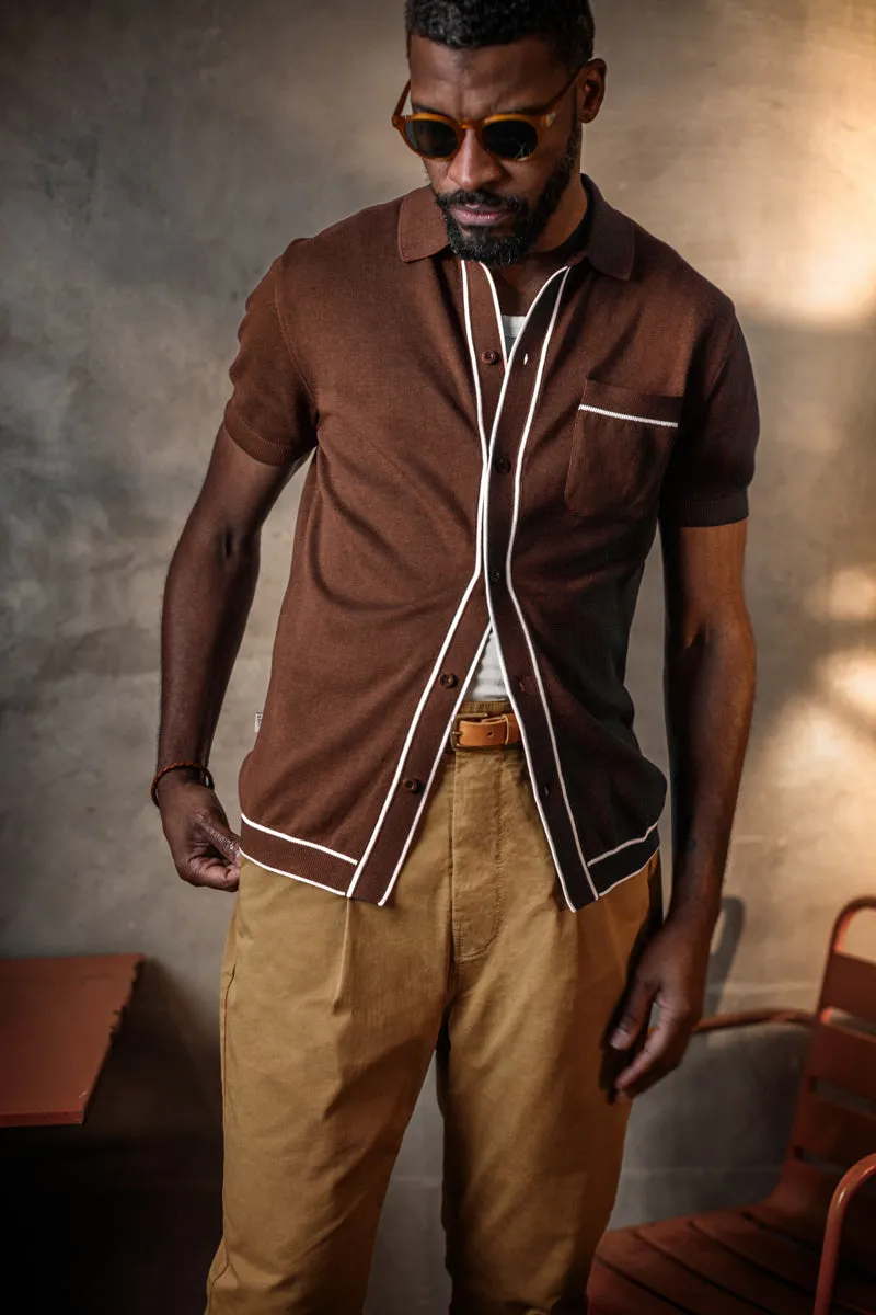 &SONS Dean Polo Brown sold by &SONS