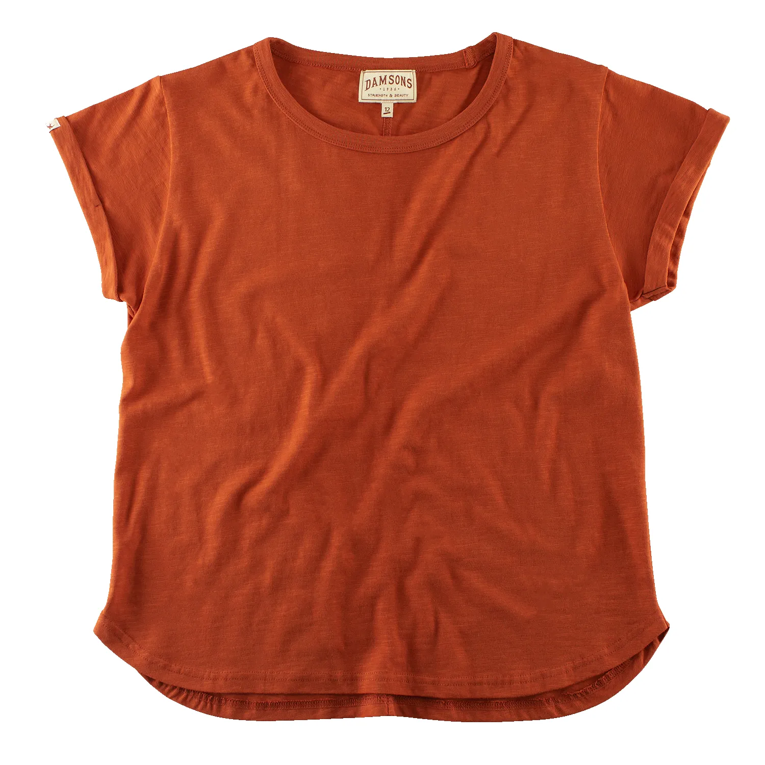 Damsons Rock T-Shirt Vintage Red sold by &SONS product image thumbnail 5