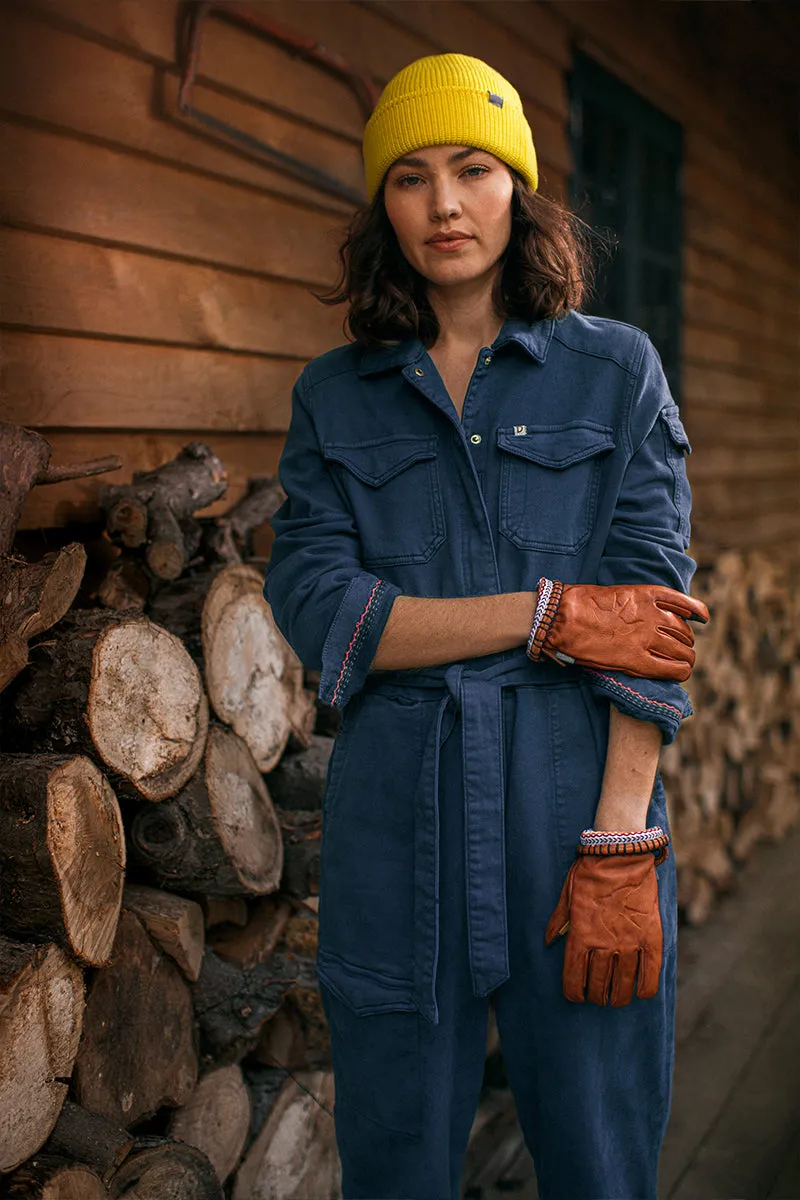 Damsons Sky Jumpsuit Utility Navy sold by &SONS product image thumbnail 3