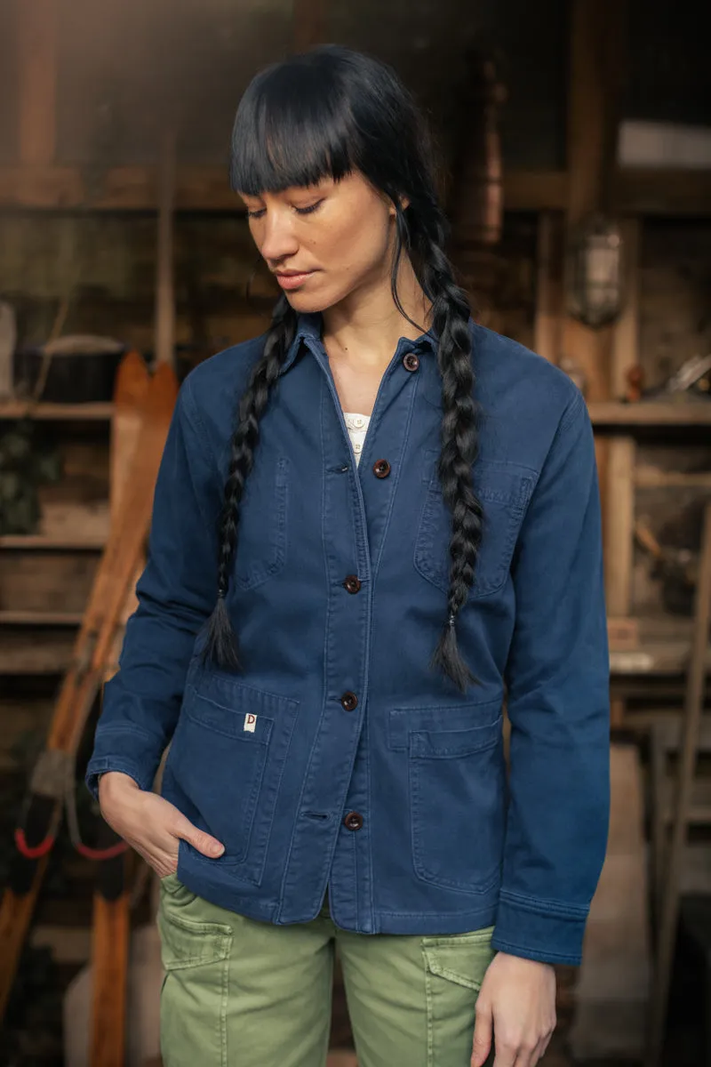 Damsons Meadow Chore Jacket Blue sold by &SONS product image thumbnail 5