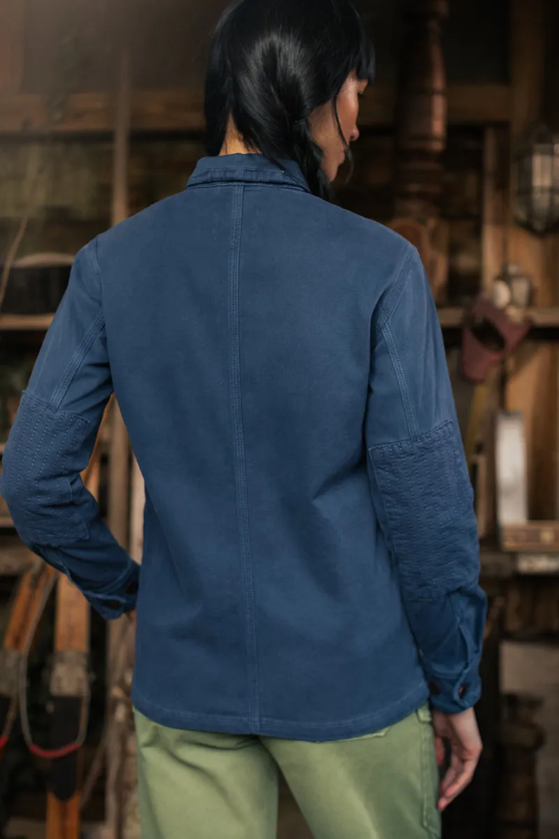 Damsons Meadow Chore Jacket Blue sold by &SONS product image thumbnail 2