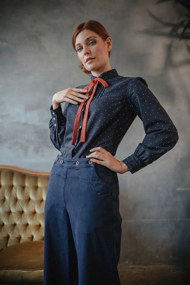 Damsons Landgirl Trousers Navy sold by &SONS product image thumbnail 2