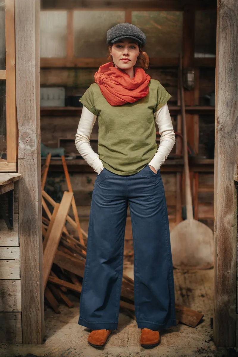 Damsons Landgirl Trousers Navy sold by &SONS product image thumbnail 4