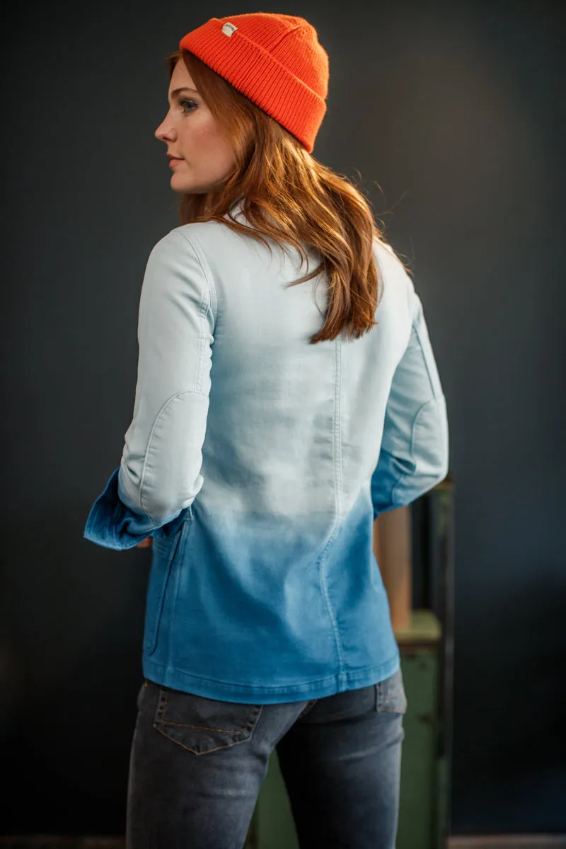 Damsons Chore Jacket Blue Ombrë sold by &SONS product image thumbnail 4