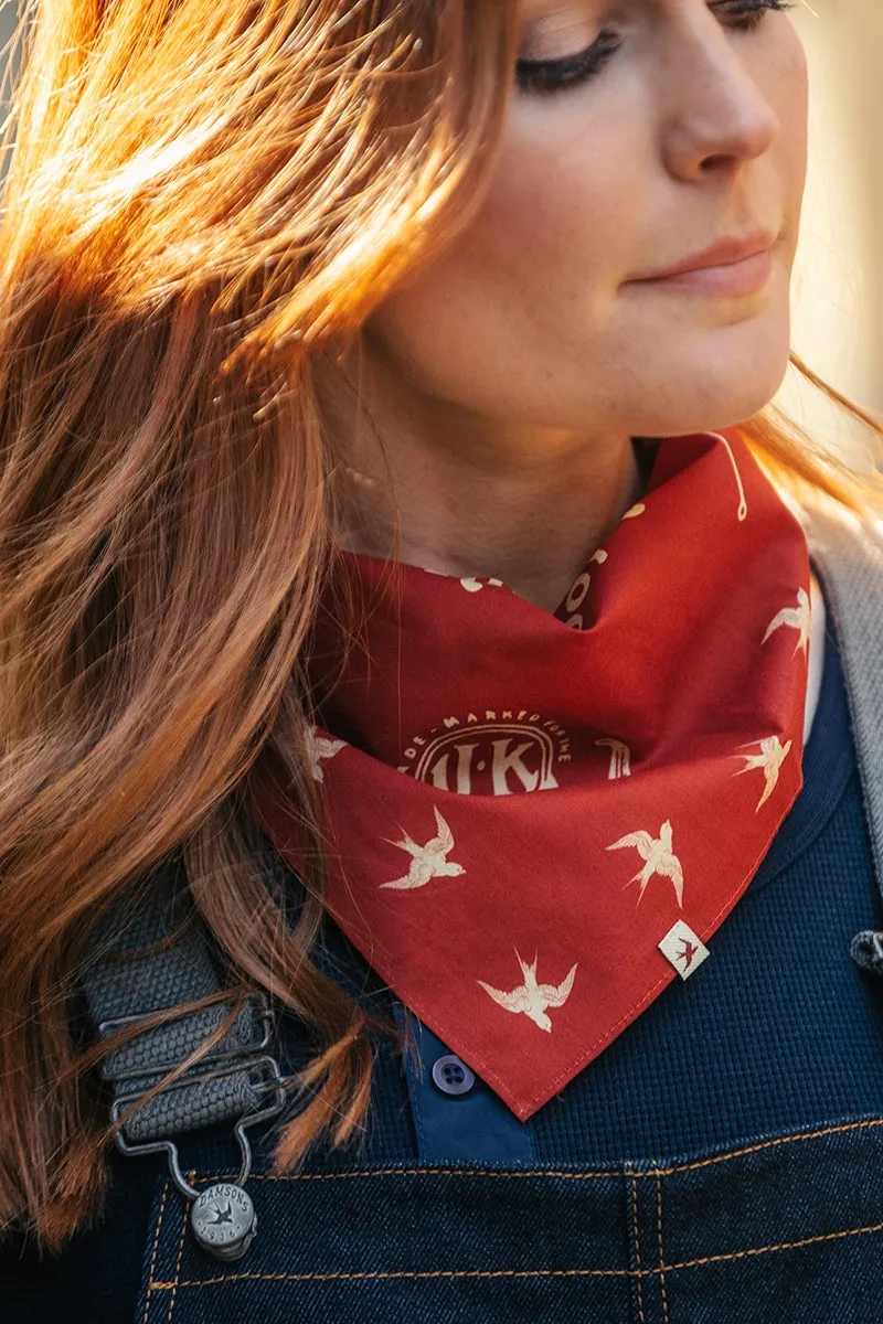 Damsons Bandana Red sold by &SONS product image thumbnail 4