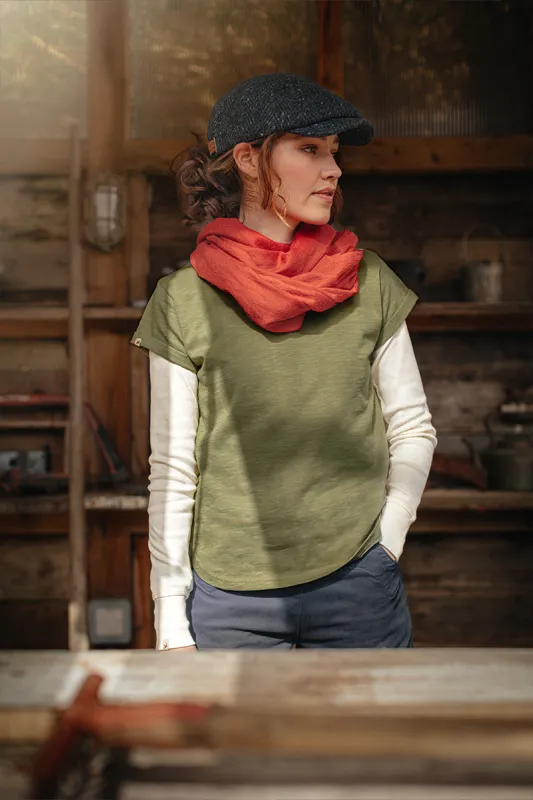 Damsons Amelia Scarf Vintage Red sold by &SONS