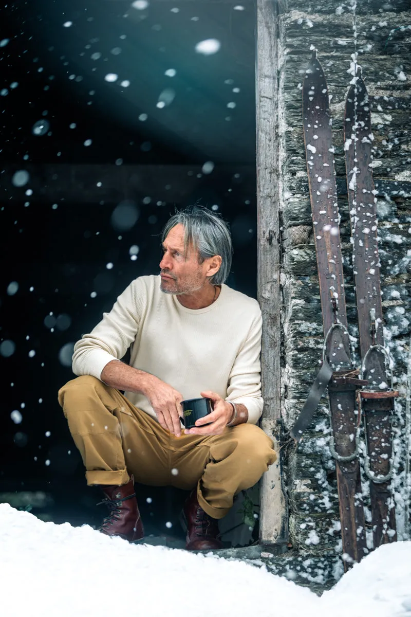 &SONS Base Waffle Crew Neck Raw sold by &SONS product image thumbnail 4