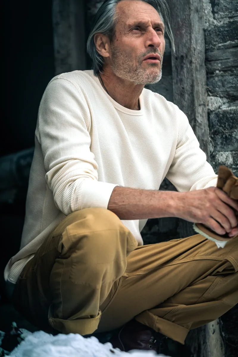 &SONS Base Waffle Crew Neck Raw sold by &SONS product image thumbnail 5