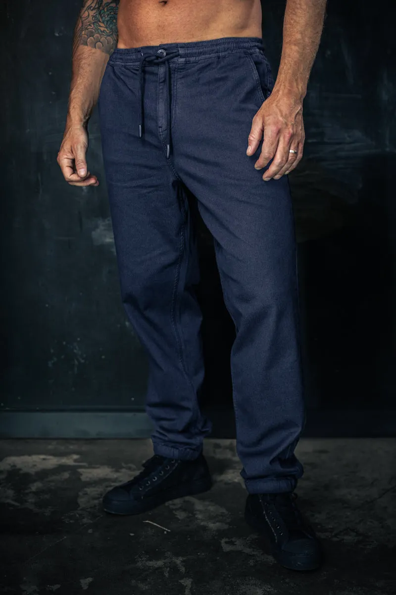 &SONS Coach Track Pant Navy sold by &SONS product image thumbnail 3