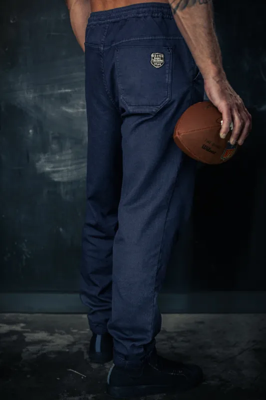&SONS Coach Track Pant Navy sold by &SONS