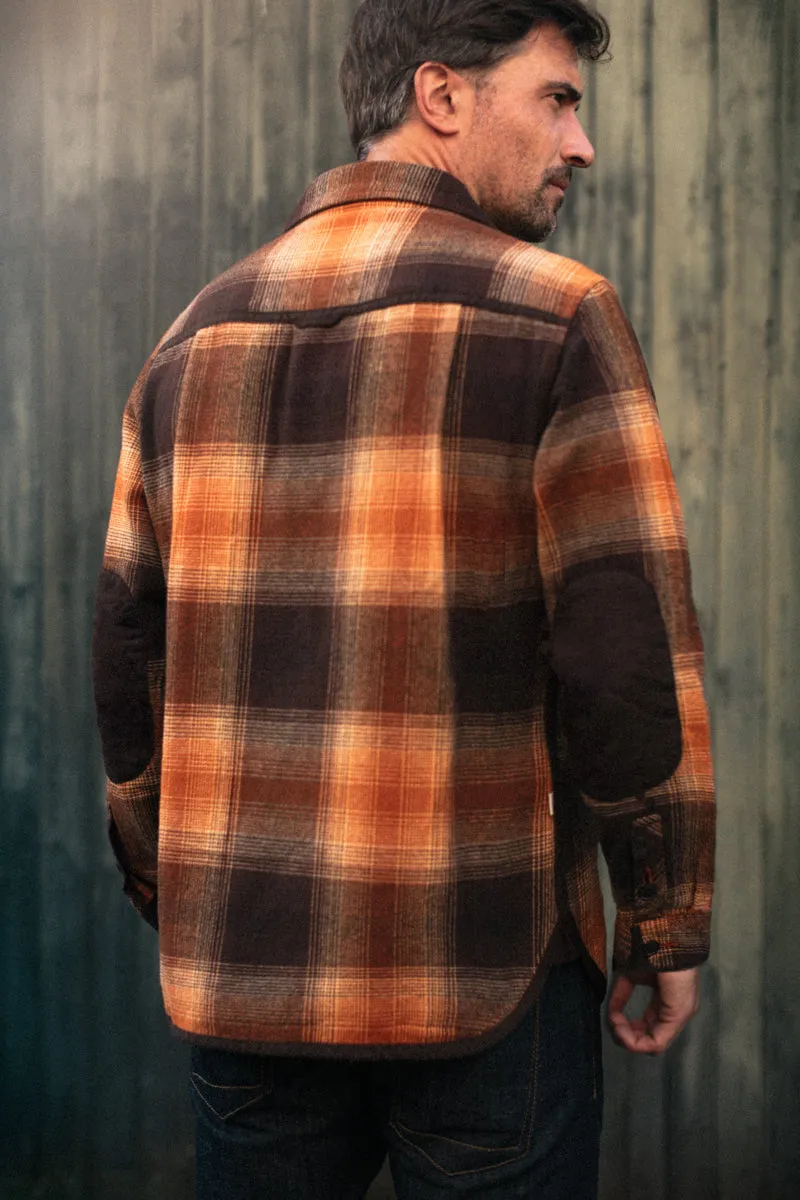 &SONS Emberton Shirt Brown Check sold by &SONS product image thumbnail 4