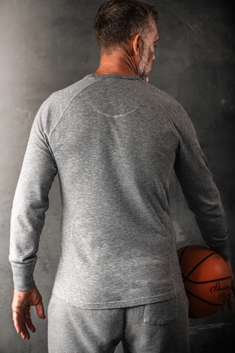 &SONS Relay Top Grey Marl sold by &SONS product image thumbnail 2