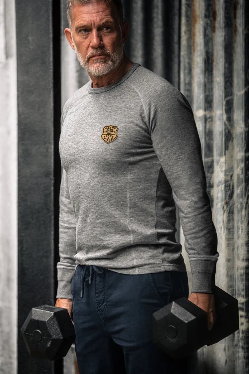 &SONS Relay Top Grey Marl sold by &SONS product image thumbnail 3