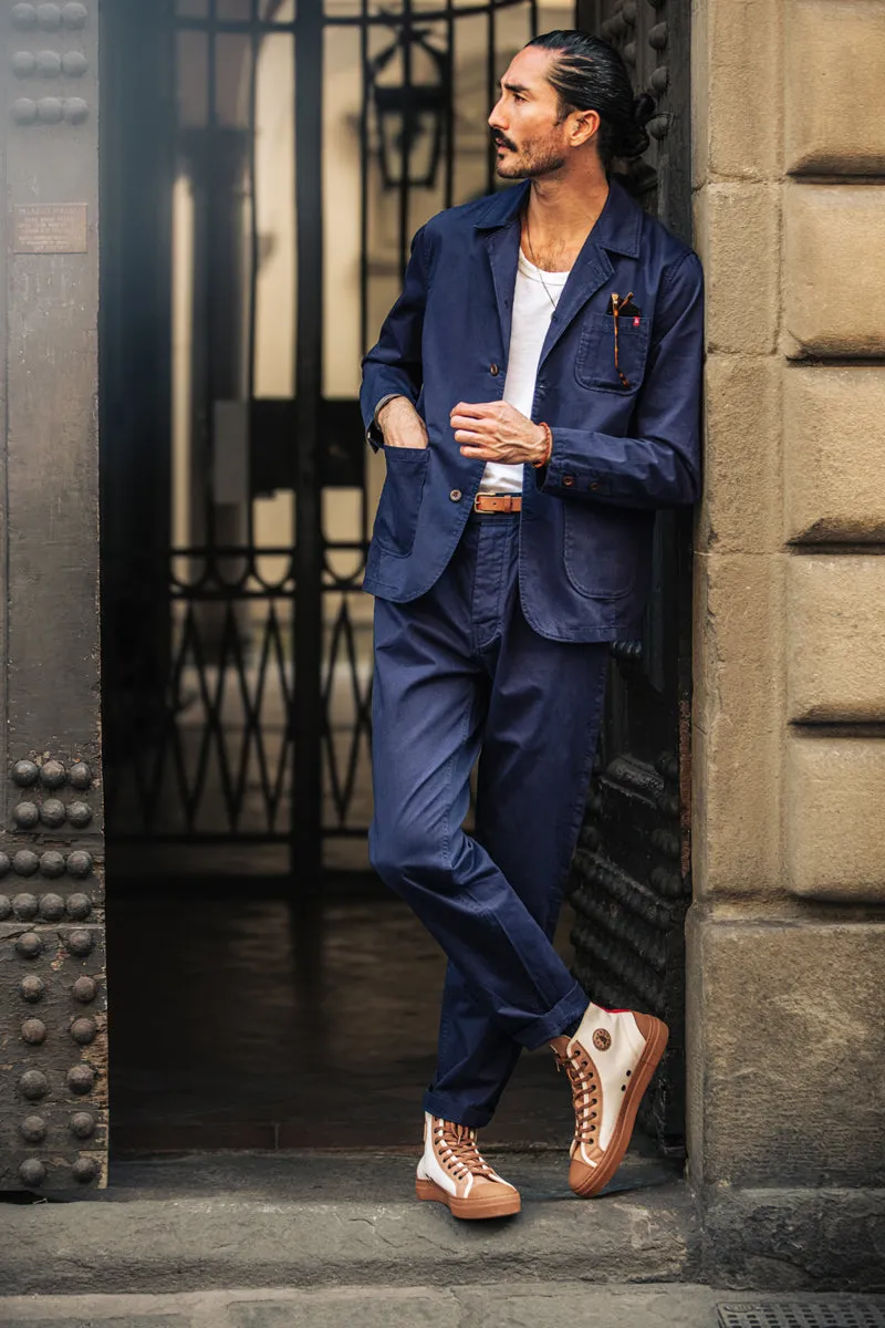 &SONS Hemingway Trousers Midnight Blue sold by &SONS product image thumbnail 4