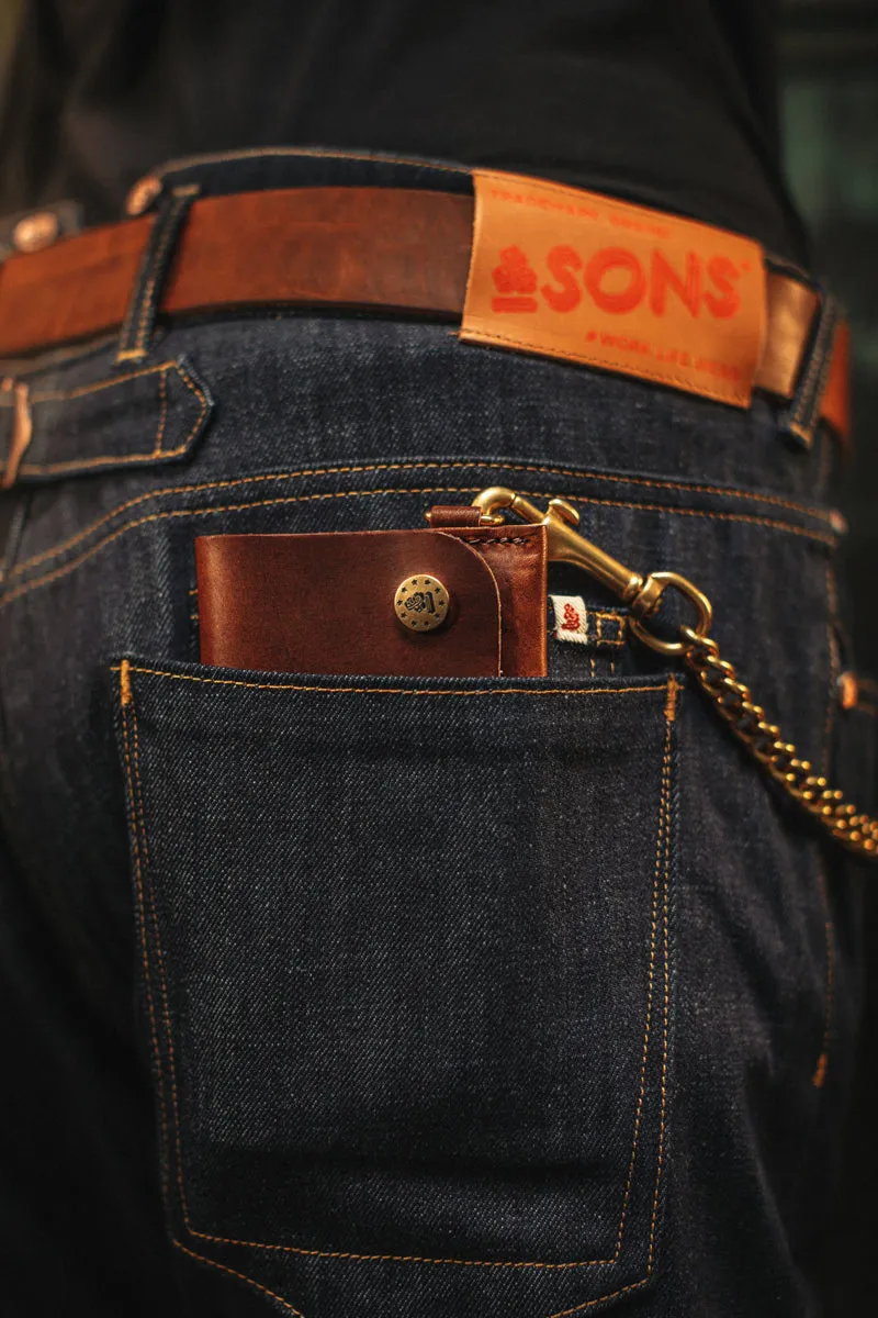 Brown Leather Wallet sold by &SONS product image thumbnail 2