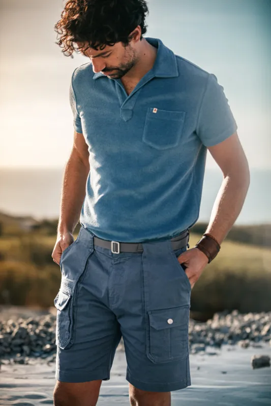 &SONS Gravel Hiking Shorts Churchill Blue sold by &SONS