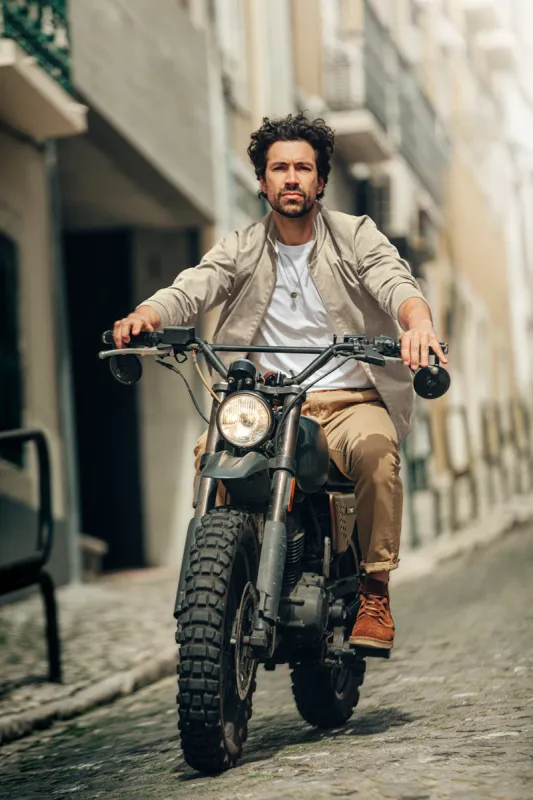 Rebel Military Jacket in Clay | Parallel