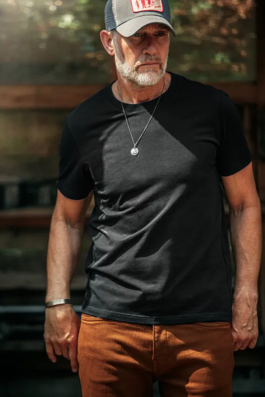 &SONS Essentials T-Shirt Black sold by &SONS