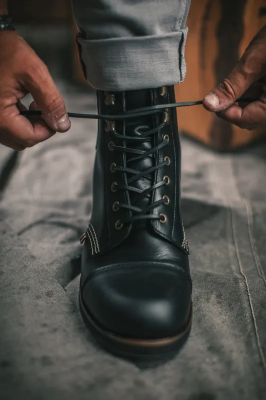 &SONS The Drover Boot Black sold by &SONS