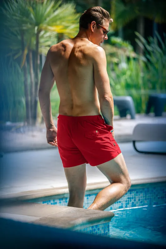 Newman Swim Shorts Vintage Red sold by &SONS product image thumbnail 4