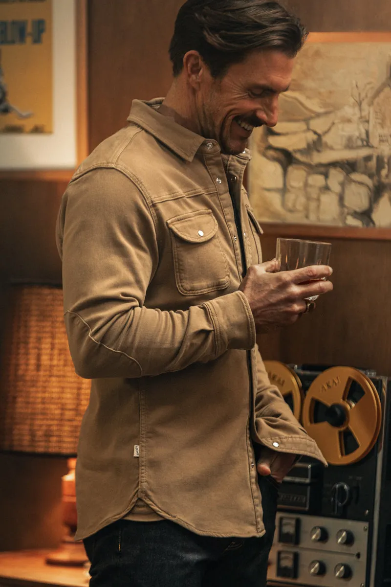 Sunday Shirt Dark Tan sold by &SONS product image thumbnail 5