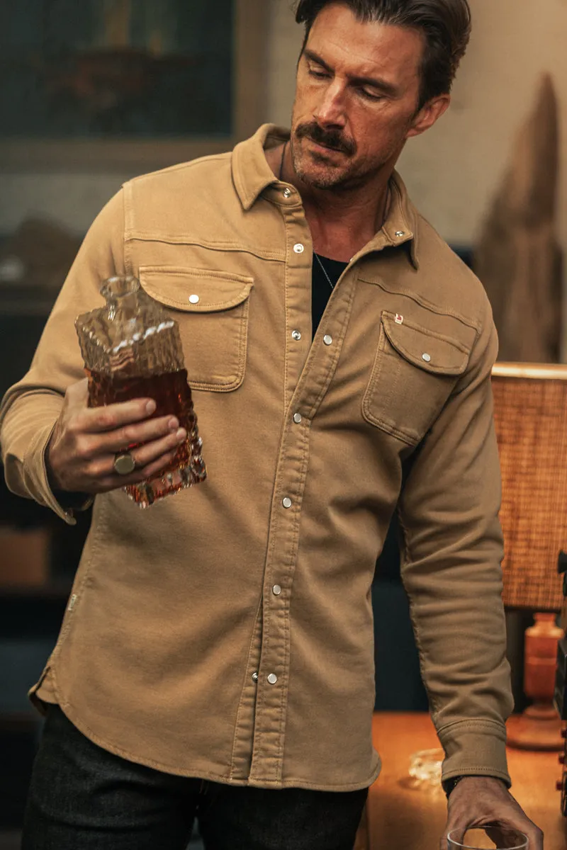 Sunday Shirt Dark Tan sold by &SONS product image thumbnail 4