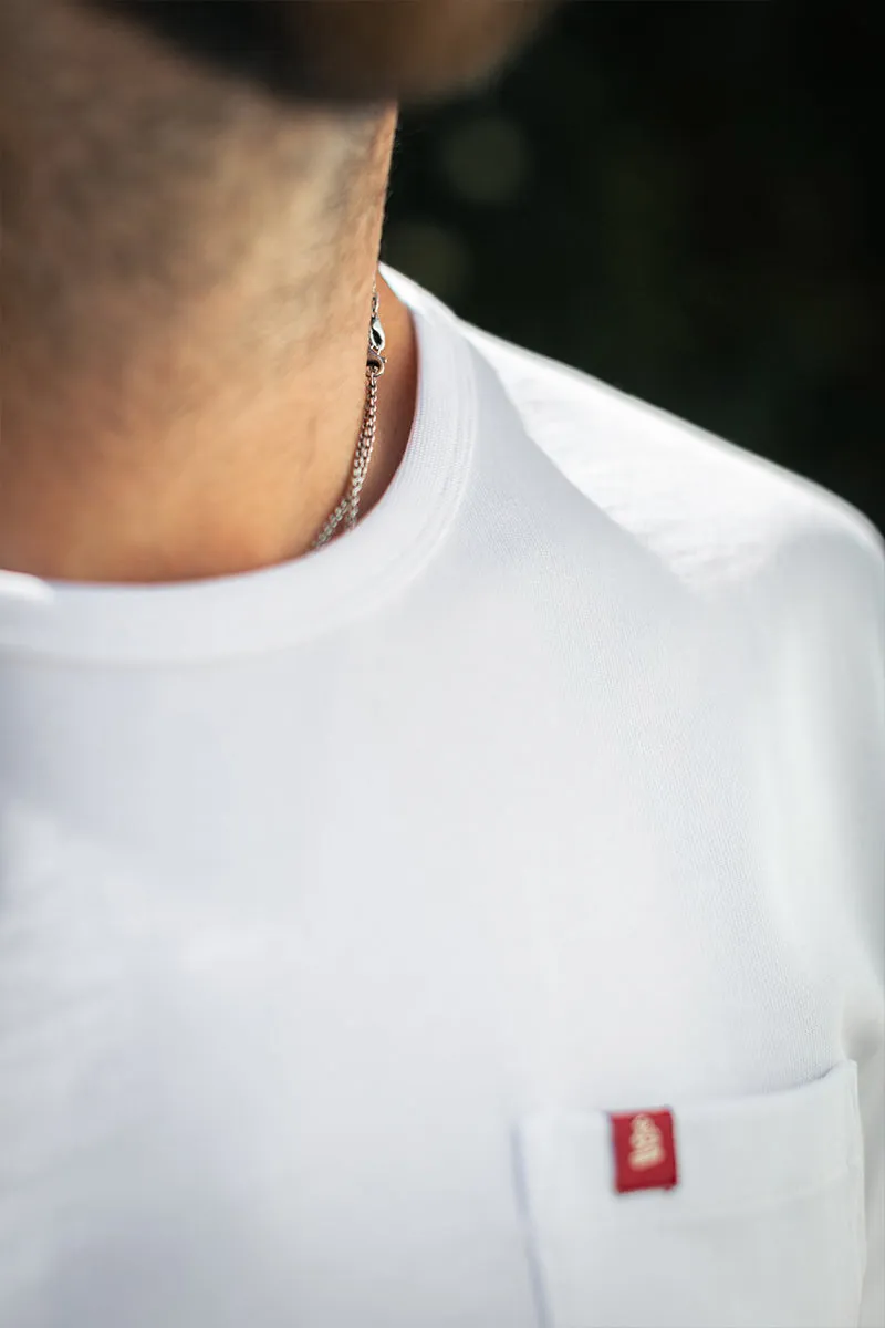 Boxer Pocket T-shirt White sold by &SONS product image thumbnail 3
