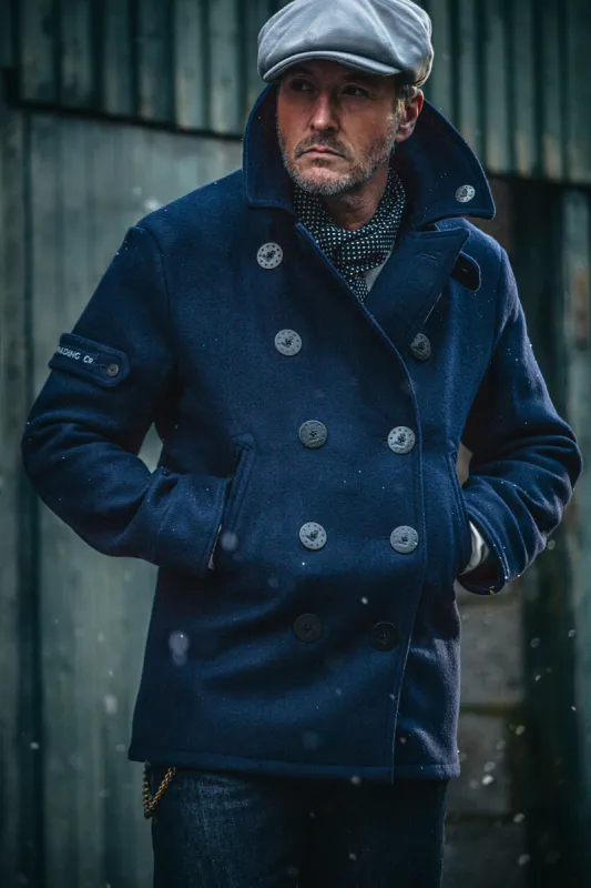 Boardwalk Peacoat Navy sold by &SONS