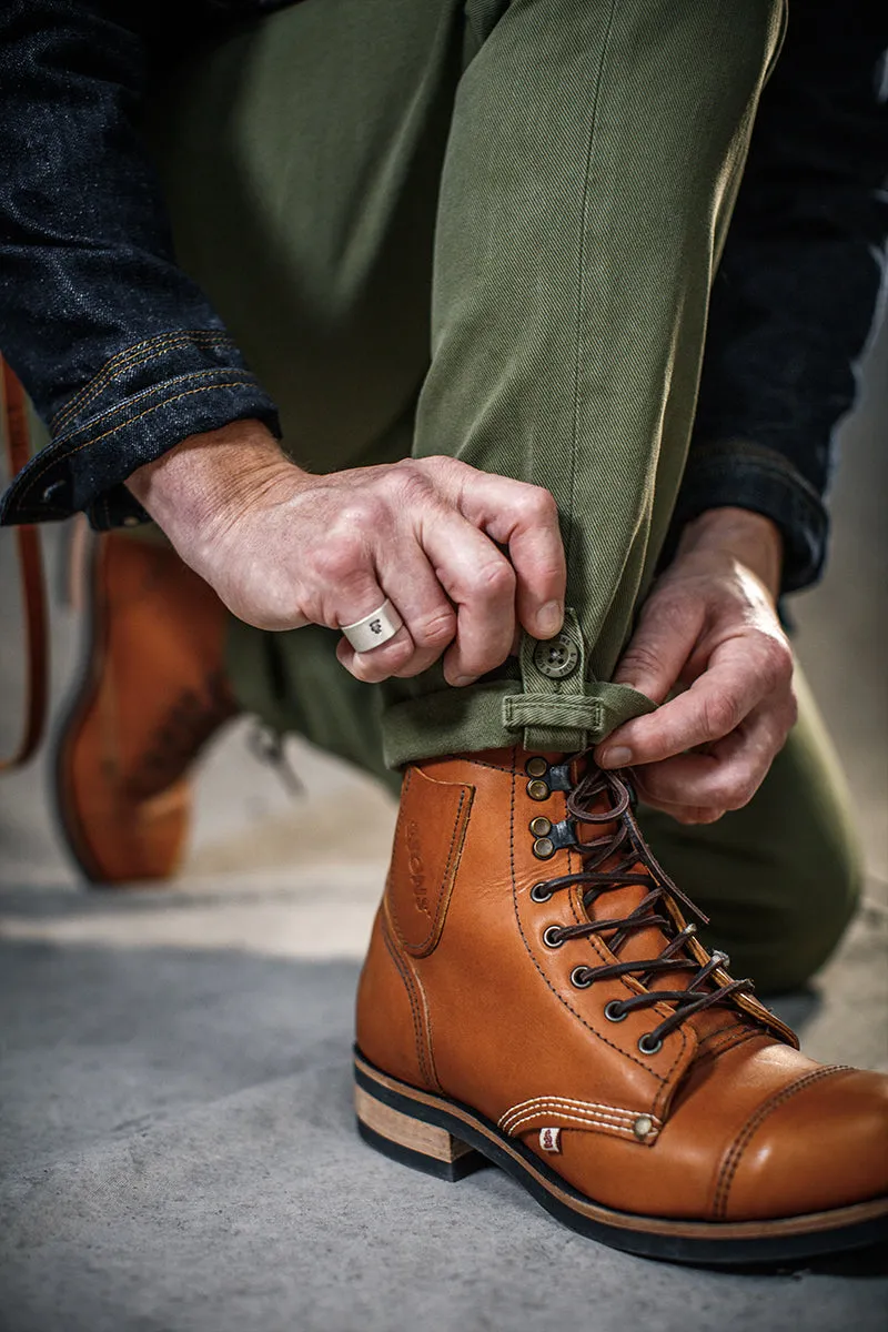 Virgil Chino Army Green sold by &SONS product image thumbnail 3