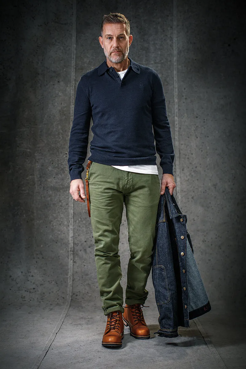 Virgil Chino Army Green sold by &SONS product image thumbnail 4
