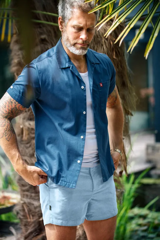 Newman Swim Shorts Sky Blue sold by &SONS