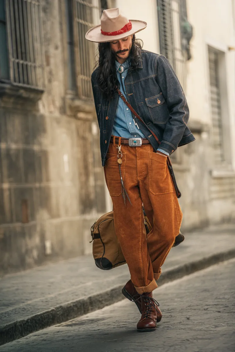 &SONS Ford Jumbo Cord Pant Tan sold by &SONS product image thumbnail 5