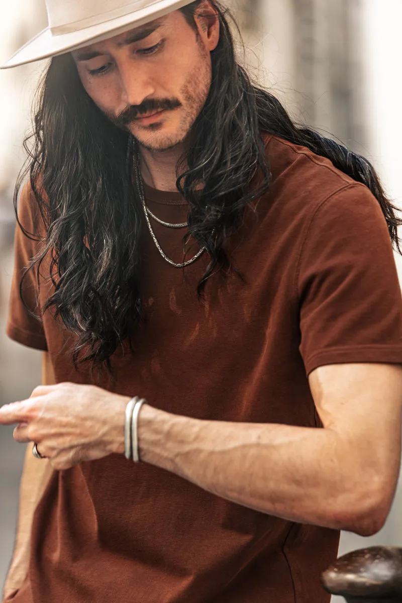 &SONS Boxer T-Shirt Chocolate Brown sold by &SONS product image thumbnail 4