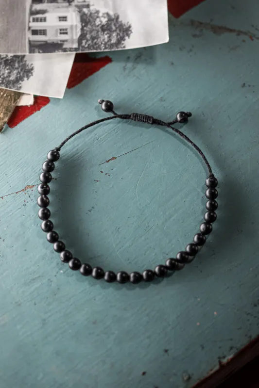 Calm Bead Bracelet Onyx sold by &SONS