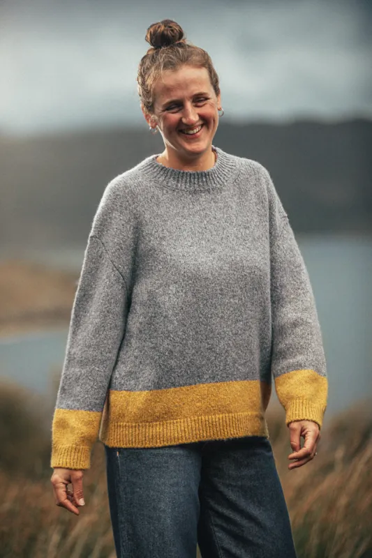 Damsons Martha Jumper Grey made by &SONS
