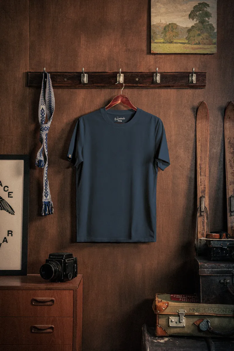 Essentials T-Shirt Navy sold by &SONS product image thumbnail 5