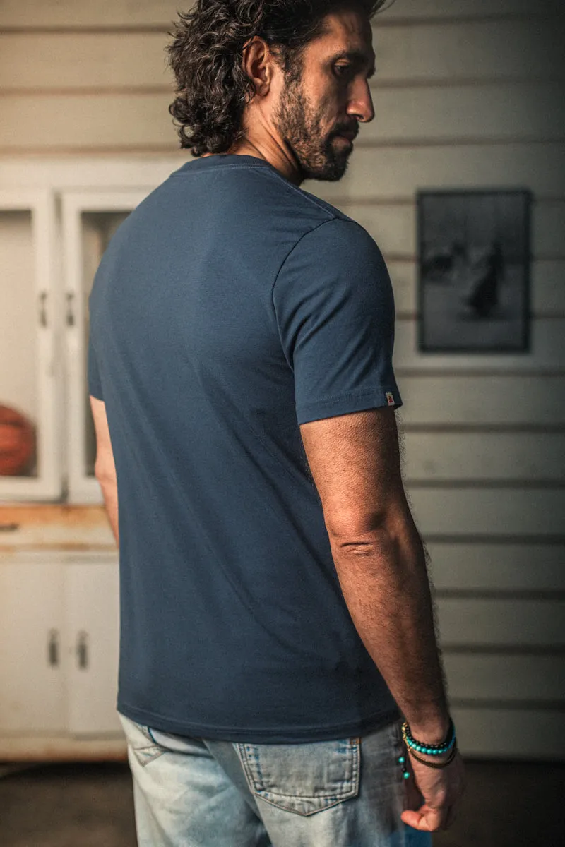 Essentials T-Shirt Navy sold by &SONS product image thumbnail 2