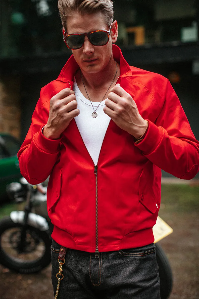 Rebel Harrington Jacket Red sold by &SONS product image thumbnail 3