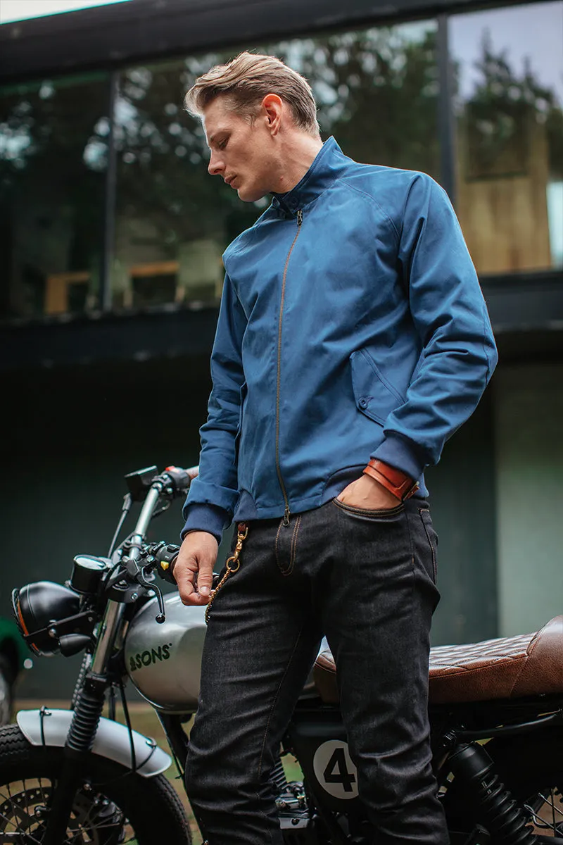 Rebel Harrington Jacket Blue sold by &SONS product image thumbnail 4