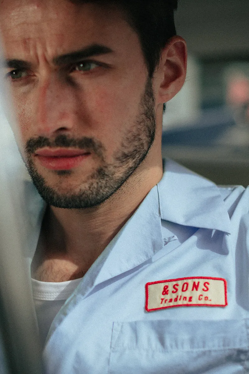 Club Shirt Sky Blue sold by &SONS product image thumbnail 3