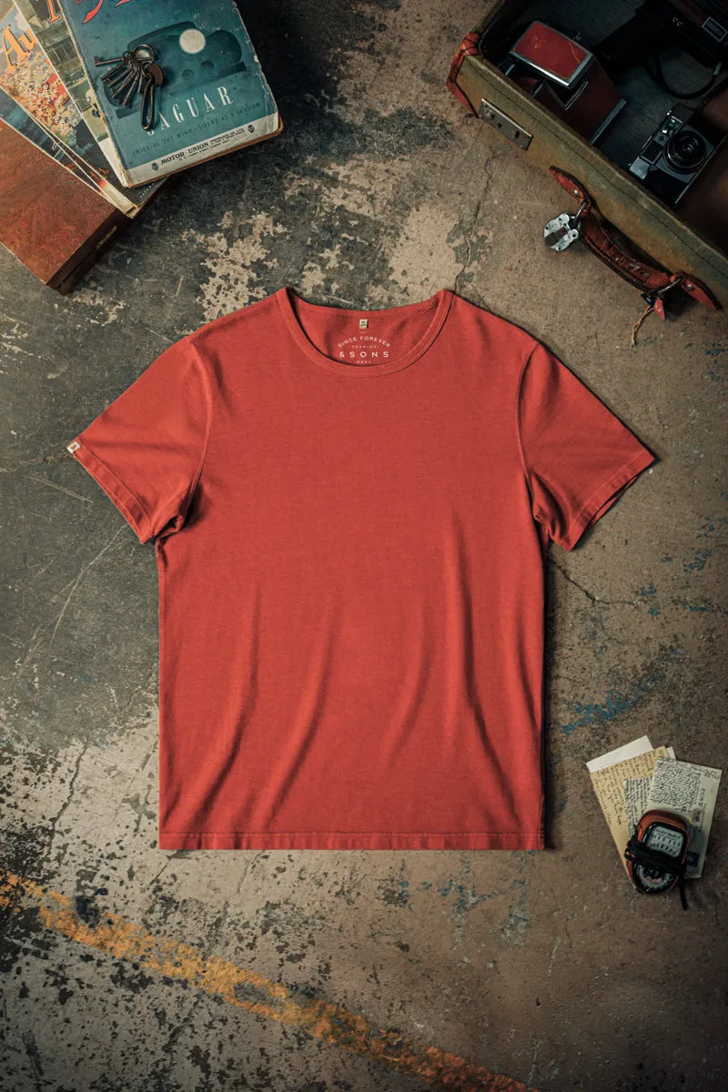 Boxer T-Shirt Red sold by &SONS product image thumbnail 4