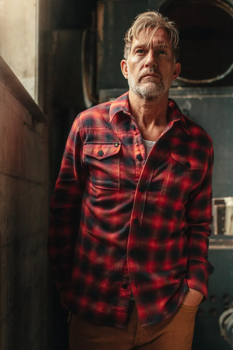 &SONS Logger Shirt Red sold by &SONS product image thumbnail 3
